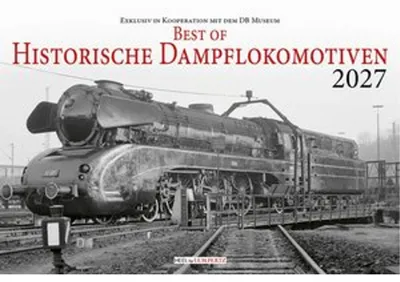 Produktbild von Historische Dampflokomotiven Kalender 2027