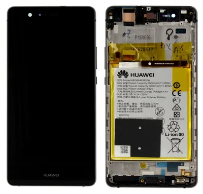 Obrázok produktu pre Huawei Display LCD Unit Frame pre P9 Lite Service Pack 02351FSE Black New