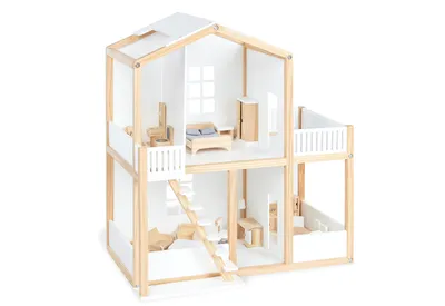 Image de Maison de poupées 'Ida', blanc