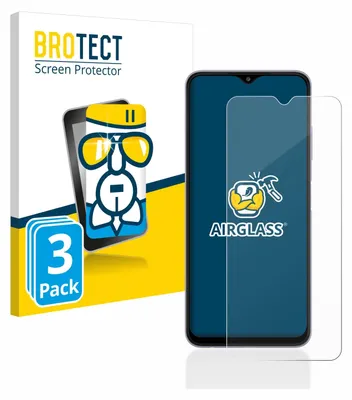 Produktbild von 3x BROTECT Schutzglas für Samsung Galaxy A22 5G Schutzfolie Panzer Folie Glas Display Schutz klar