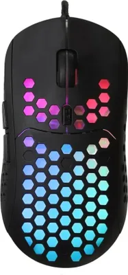 Immagine prodotto di Mouse ottico cablato 6400DPI USB RGB AM-99 ultraleggero con 6 pulsanti