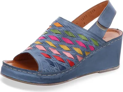 Produktbild von Gemini Damen Sandale blau Größe 37