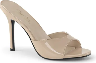 Produktbild von CLASSIQUE-01 Damen Slipper von Pleaser, Beige  , EU 40, US 10