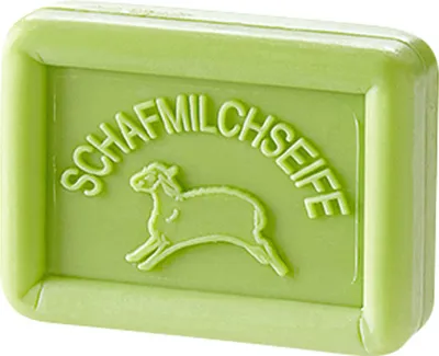 Produktbild von Ovis Schafmilchseife Eisenkraut, 100% Bio, für die tägliche Dusche, eckig, 100 g
