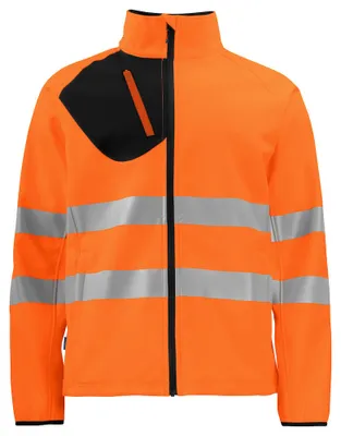 Produktbild von Projob 6432 SOFTSHELL JACKE EN ISO 20471 KLASSE 3/2