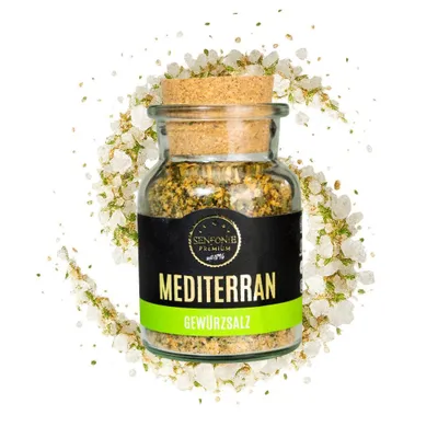 Produktbild von Gewürzsalz Mediterran, 100g