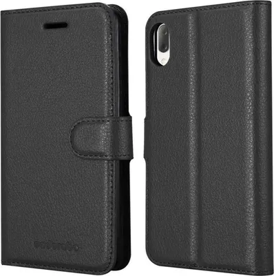 Immagine prodotto di Cadorabo cover per Sony Xperia L3 cover protettiva in nero custodia per cellulare cover chiusura magnetica
