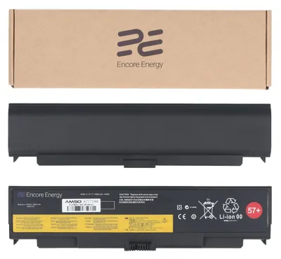 Produktbild von Encore Energy Akku für Lenovo ThinkPad L440 L540 T440p T540p W540 W541 48Wh 10.8V 4400mAh 45N1147