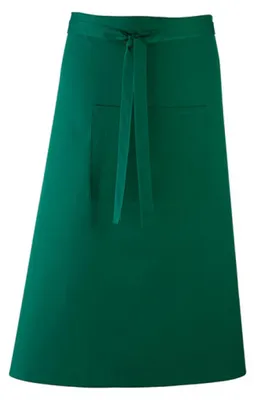 Produktbild von Premier Workwear PR158 | Barschürze Colours - 90 x 80 cm - Hauswäsche: bis 60 °C - Farbe: Bottle (ca. Pantone 560) - Größe: 90 x 80 cm