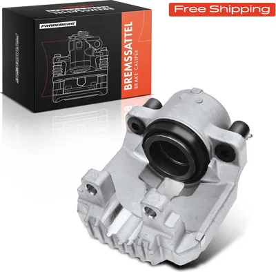 Imagen del producto de Frankberg, 1 pinza de freno delantera izquierda para BMW Serie 5 (E60), Serie 5 Touring (E61), modelos 2.0L, 2.2L y 2.5L, fabricados entre 2003 y 2010