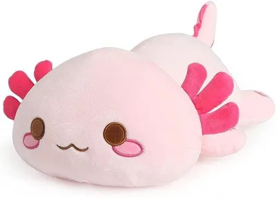 Produktbild von Plüsch Axolotl-Kuscheltier für Kinder in Rosa