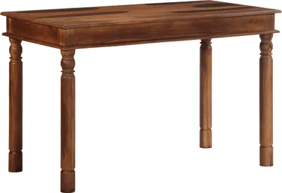 Image de Table à manger 120x60x77 cm bois massif d'acacia