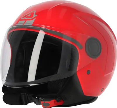 Image de Casque Jet ACERBIS Jet Brezza Rouge brillant taille XL