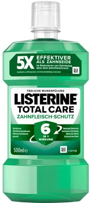 Produktbild von LISTERINE® TOTAL CARE ZAHNFLEISCH-SCHUTZ Mundspülung 600 ml