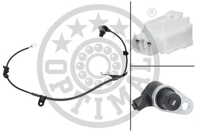 Produktbild von OPTIMAL ABS Sensor Raddrehzahl Vorne Links für TOYOTA Yaris Schrägheck (P9) 06-S462