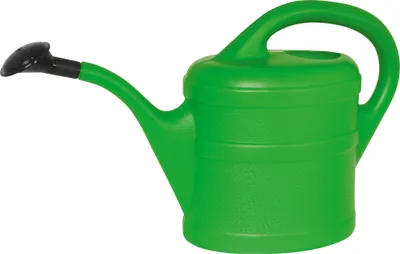 Produktbild von Geli 702-00301 Kunstoff-Gießkanne mit Brause und Längsbügel, 3 Liter, grün