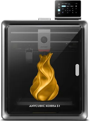 Produktbild von Anycubic Kobra S1 3D-Drucker CoreXY 600 mm/s Vierfarbdruck 320°C Hotend automatische Nivellierung Druckvolumen 250x250x250 mm