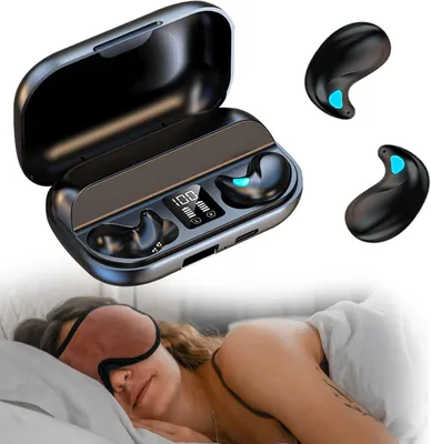 Produktbild von In Ear kabellos Kopfhörer Bluetooth im Ohr Kopfhörer zum Schlafen Wireless Sleep Earbuds Kopfhörer für kleine Ohren Schlafkopfhörer Seitenschläfer