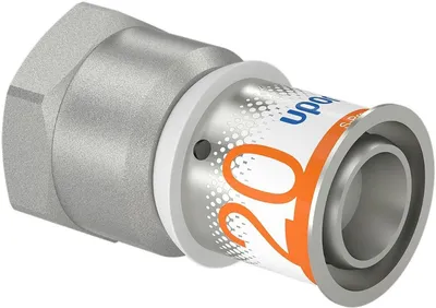 Zdjęcie produktu dla Uponor Übergangsmuffe S-Press PLUS aus Messing, verzinnt 20mmx3/4 IG
