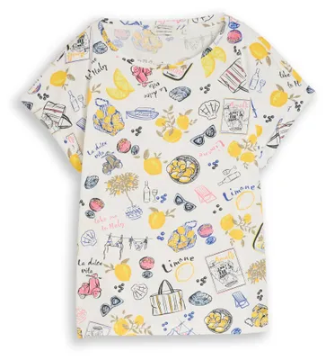 Produktbild von T-Shirt mit Allover-Print