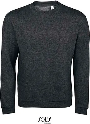 Immagine prodotto di SOLs 01168 | Felpa da uomo Spider 50% Cotone / 50% Poliestere - Colore: Charcoal Melange - Taglia: L