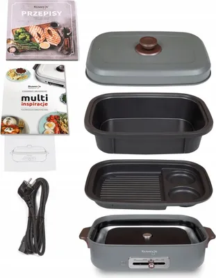 Produktbild von Kuvings Ceramic Plus elektrischer Tischgrill, graphitfarben