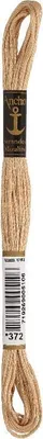 Produktbild von Anchor Sticktwist 8m, sahara, Baumwolle, Farbe 372, 6-fädig