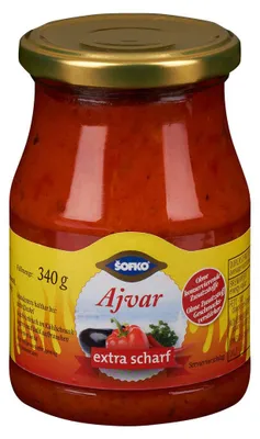 Image de SOFKO AJVAR extra SCHARF 350G