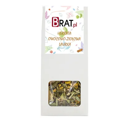 Zdjęcie produktu dla Herbata owocowo - ziołowa Laurka 50g Brat.pl