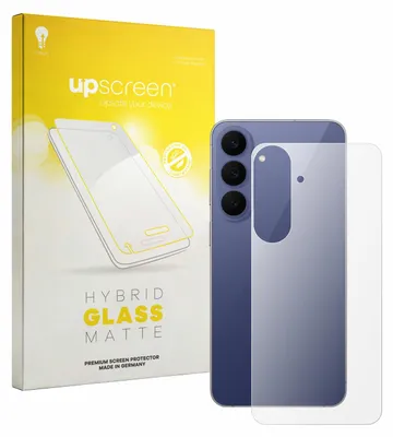 Produktbild von upscreen Entspiegelungs Schutzglas für Samsung Galaxy S26 FE (Rückseite) Schutzfolie Panzer Folie Glas Display Schutz matt