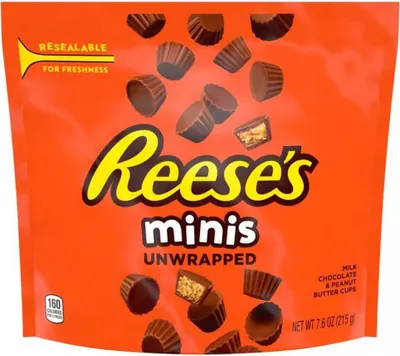 Immagine prodotto di Coppe al burro di arachidi Reese Minis non confezionate 215g