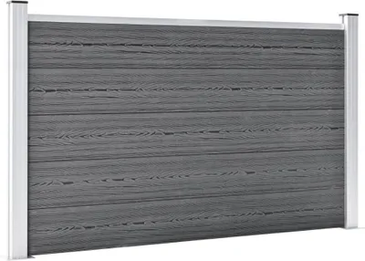 Obrázek produktu pro vidaXL Zahradní plot WPC 699x106 cm šedý