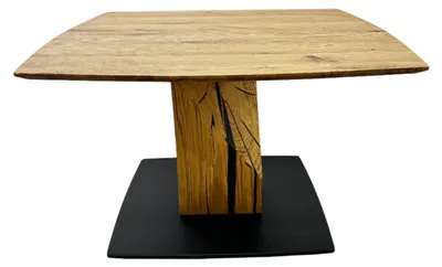 Produktbild von Couchtisch REZZA mit Liftfunktion und Rollen, 70x70x45-63 cm