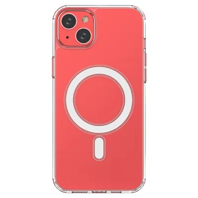 Produktbild von Flexible Gel-Hlle fr iPhone 15 magnetisch mit MagSafe transparent