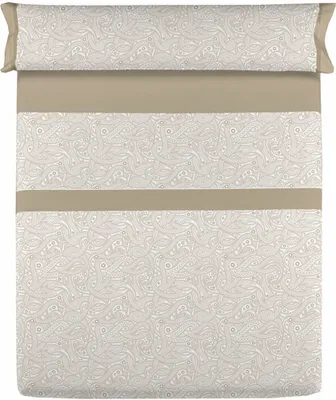 Produktbild von Colvihome Bettwäsche-Set, Baumwolle, Beige, Bett 105 cm