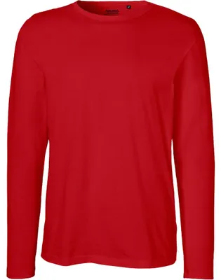 Image de Neutre - T-shirt à manches longues pour homme LT4429 (L) (rouge)