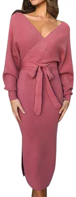 Immagine prodotto di Abito a maglia da donna con maniche lunghe