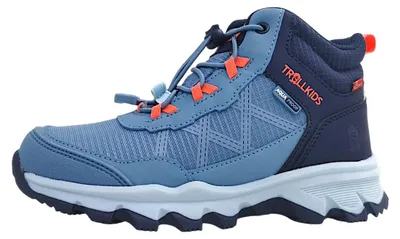 Produktbild von Trollkids Hiker Mid XT Kinderschuhe Mädchen Schnürstiefel Blau Freizeit
