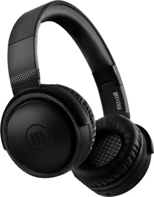 Produktbild von Maxell HP-BTB52 Kabelloser Bluetooth-Kopfhörer / Headset - 40-mm-Treiber - USB-C-Schnellladefunktion - 3,5-mm-Klinkenstecker - Mikrofon - Verstellbarer Kopfbügel [52046BK]