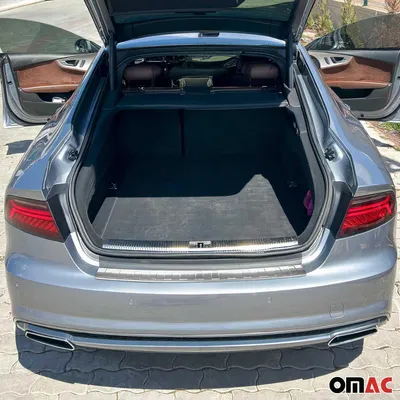 Image de Protection seuil de pare-chocs arriére pour Audi A7 Berline 4G8 2010-2018 Acier