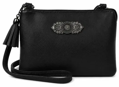 Produktbild von Trachten Handtasche "Sofia" - Dirndl Umhängetasche | Schwarz