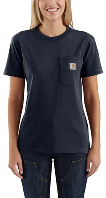 Zdjęcie produktu dla Koszulka Carhartt WK87 Workwear Pocket S/S Navy