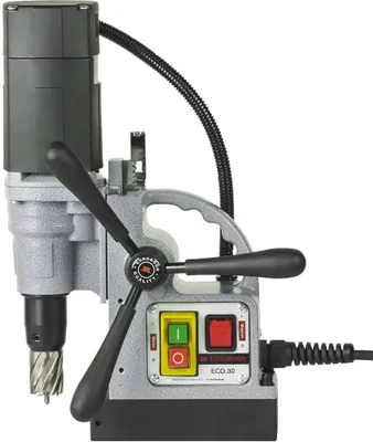 Produktbild von Euroboor ECO.30 Magnet Kernbohrmaschine, Weldon Aufnahme, Kernbohrer Ø 12 - 30 mm, im Koffer inkl. Zubehör
