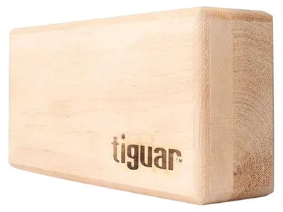 Produktbild von Tiguar - Yoga-Block, Holz, Logo PP7950 (Einheitsgröße) (Braun)