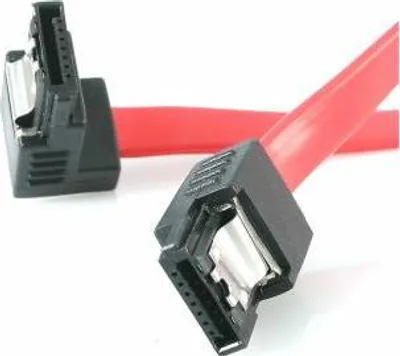 Immagine prodotto di StarTech.com LSATA18RA1, 0,457 m, SATA III, SATA 7 pin, SATA 7 pin, maschio/femmina, rosso