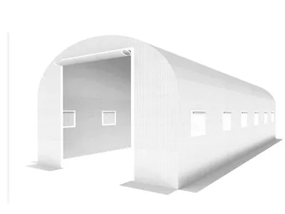 Image de Serre, serre en plastique, tunnel, tunnel en plastique, 600 x 300 cm