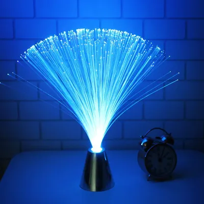 Image de Lampe décorative à fibre optique LED, changeant de couleur, idéale pour une chambre