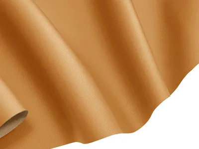 Kunstleder Meterware in hellbraun, hochwertiges Lederimitat für DIY-Projekte.
