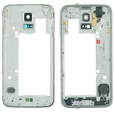 Produktbild von Samsung Galaxy S5 Neo SM-G903F Mittelgehäuse Rahmen, gold
