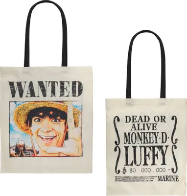 Immagine prodotto di Torebka na ramię One Piece Wanted Luffy - Licencjonowany Produkt 42x38 cm